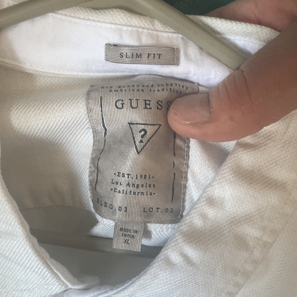 Mens guess casual shirt xl - Picture 3 of 7